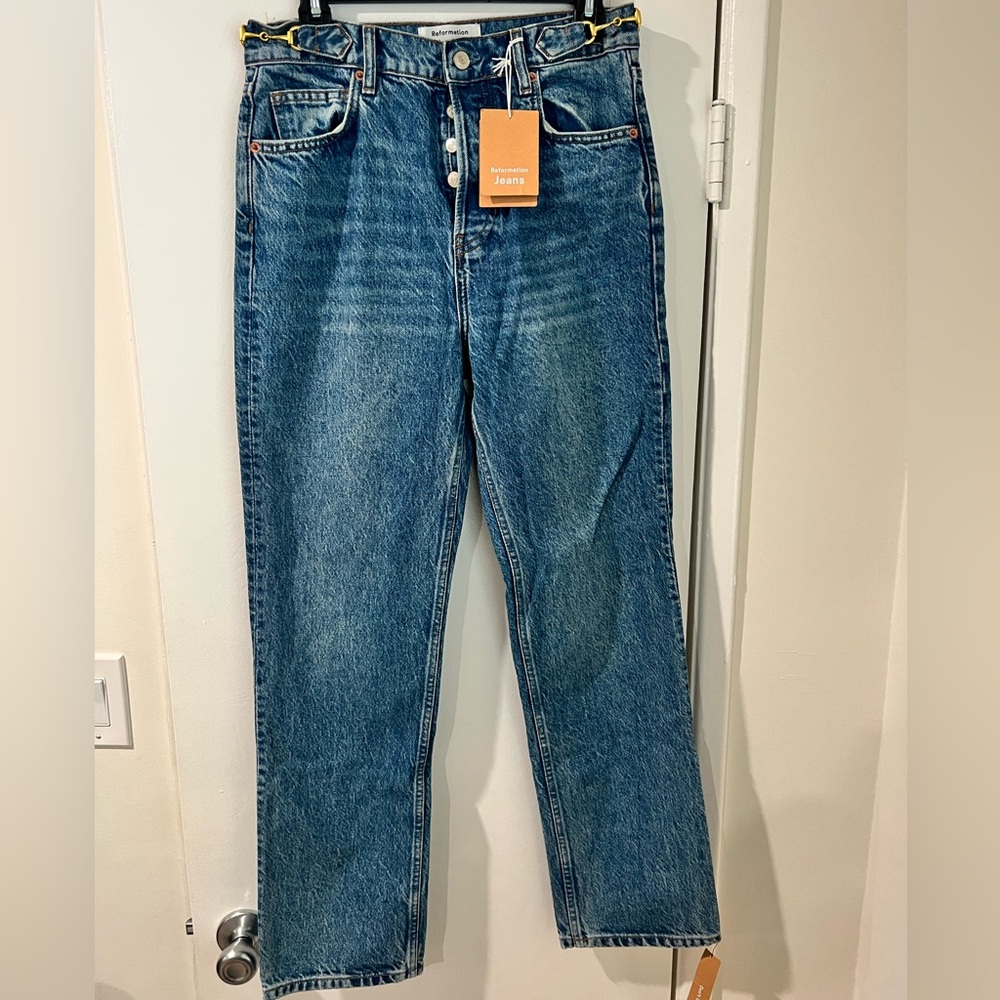 Reformation Striaght Leg Jeans